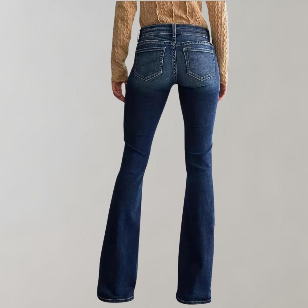 Elegant Annemari - Lightweight trousers with double buttons for a unique style