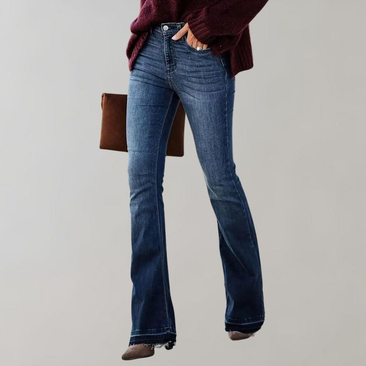 Tuuli's stylish flared casual trousers - the perfect choice for any occasion!