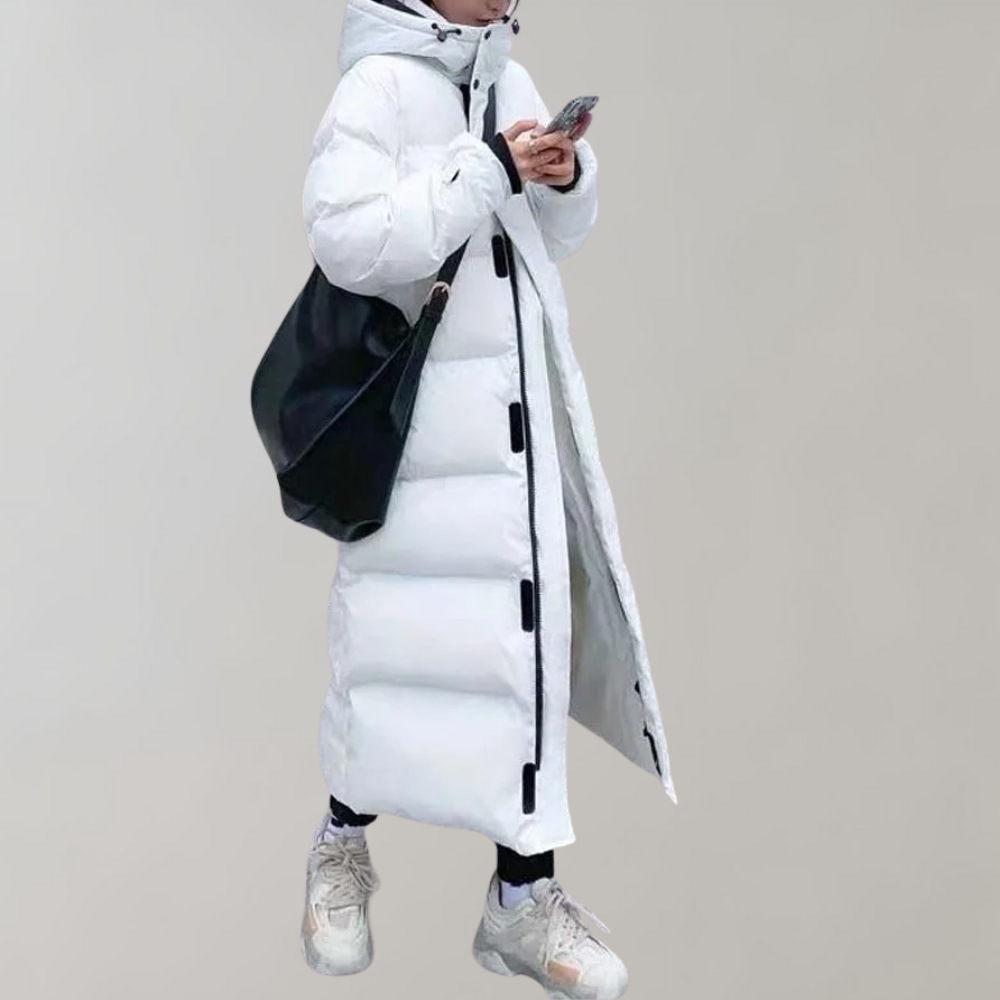 Jaana - Stylish and elegant women's maxi coat, perfect for winter days