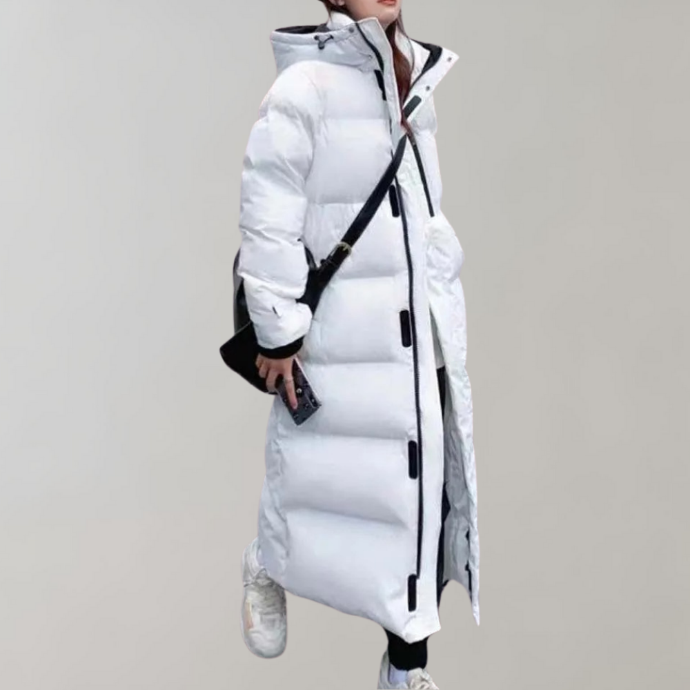 Jaana - Stylish and elegant women's maxi coat, perfect for winter days
