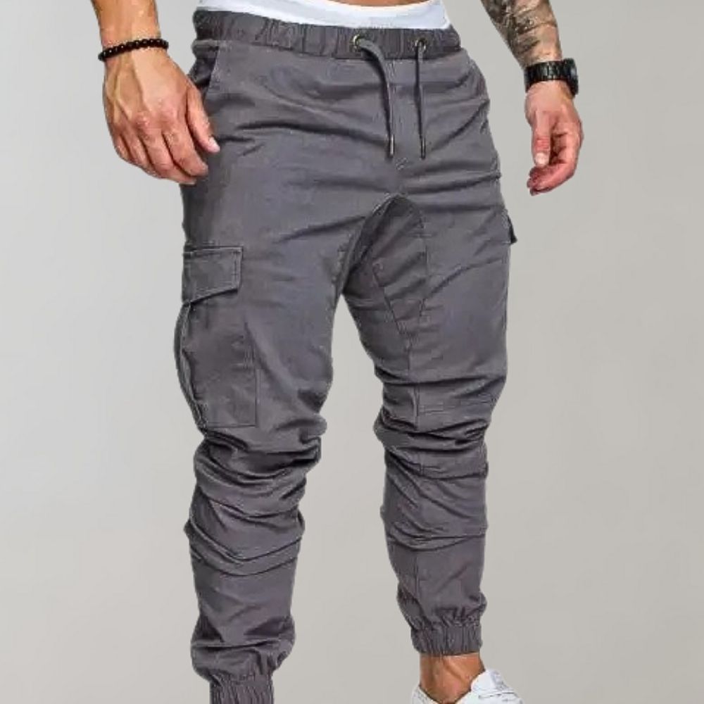 Stylish and comfortable men's cargo trousers - Tuomo