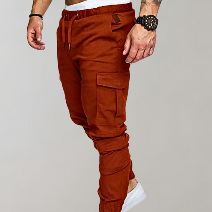 Stylish and comfortable men's cargo trousers - Tuomo