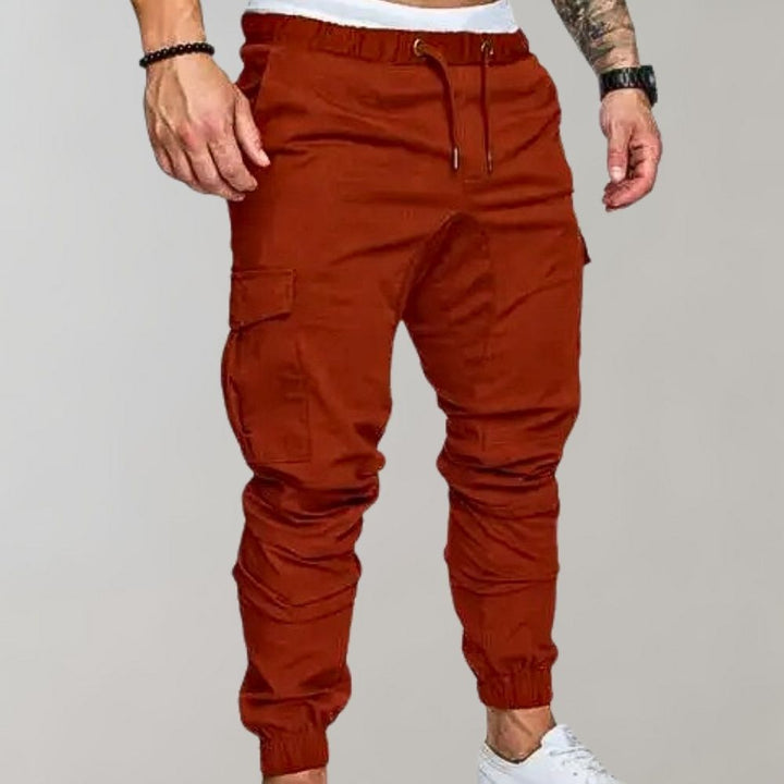 Stylish and comfortable men's cargo trousers - Tuomo