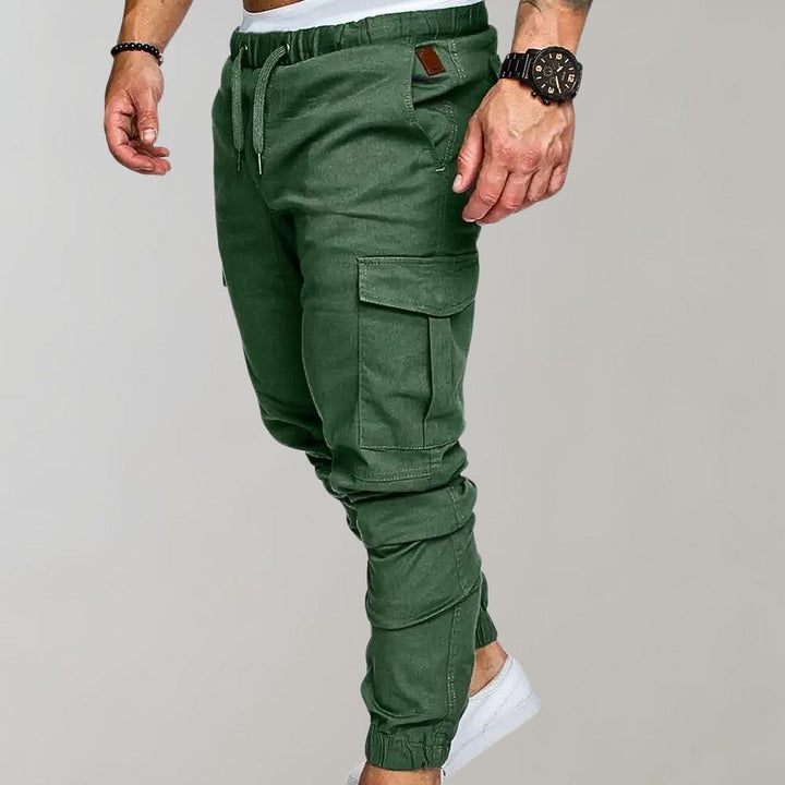Stylish and comfortable men's cargo trousers - Tuomo