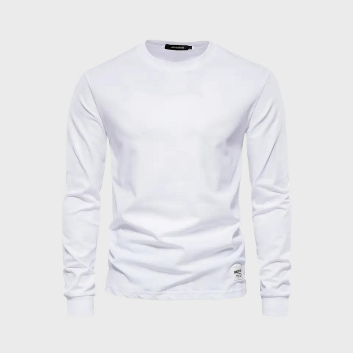 Elegant matte long sleeve T-shirt - classics at their best