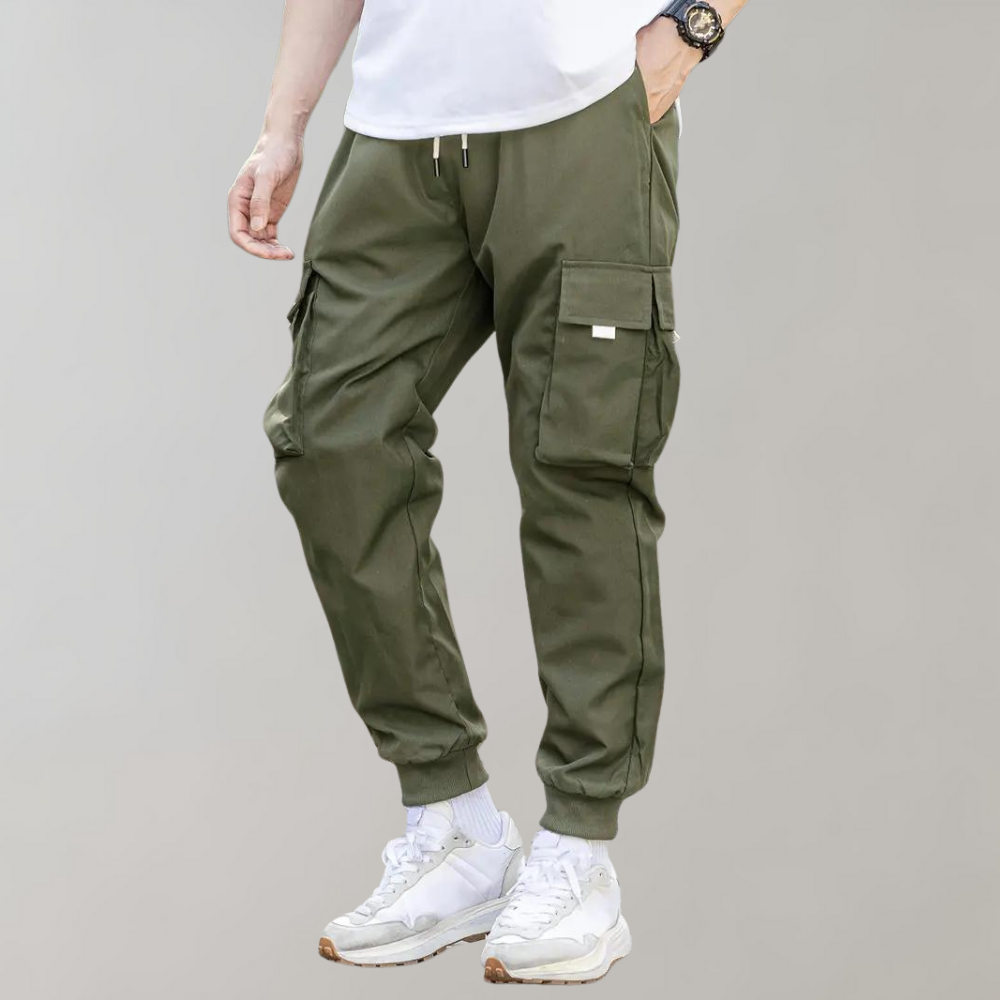 Men's stylish trousers with adjustable drawcord and functional pockets by Anchor