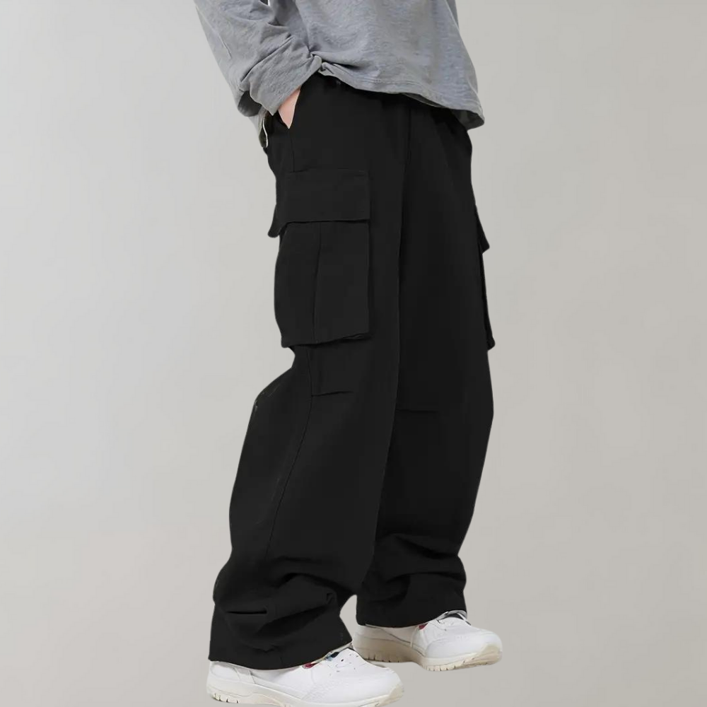 Stylish men's Asger cargo trousers in a slim fit - perfection and comfort for everyday wear!