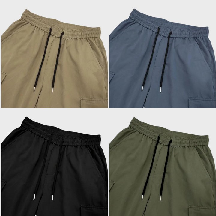 Stylish men's Asger cargo trousers in a slim fit - perfection and comfort for everyday wear!