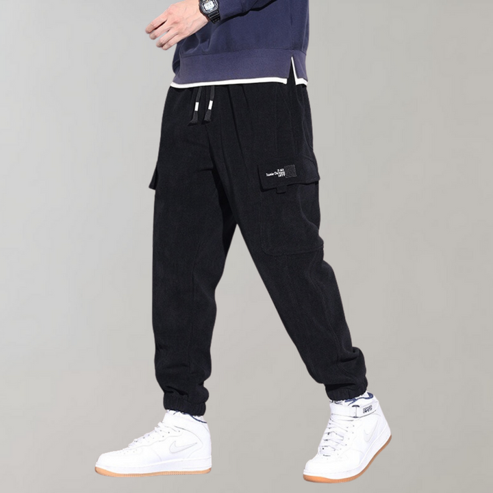 Men's Cargo Osvald trousers in corduroy - a combination of elegance and comfort for everyday wear!