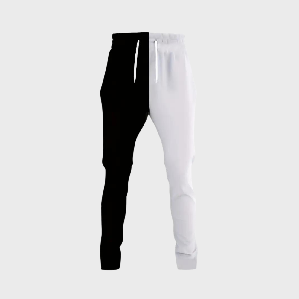 Frode - Fashionable men's colour-block tracksuit set