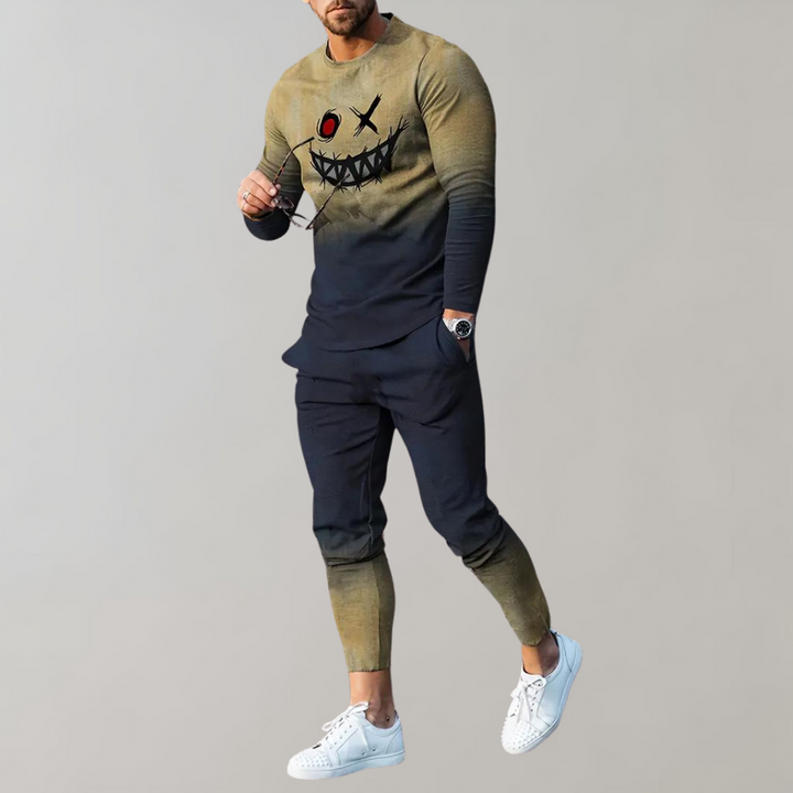 Discover style and comfort: men's sports tracksuit by Knud