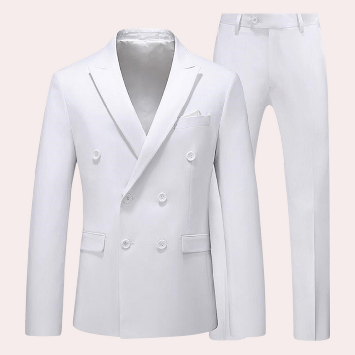 Alain - chic men's 2-piece set, the perfect choice for timeless style