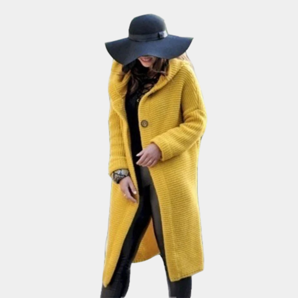 Claudia - Comfortable and stylish women's hooded cardigan