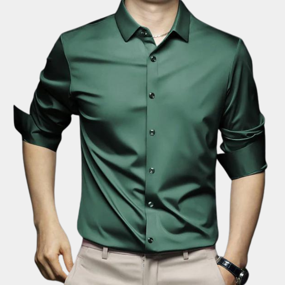 Stylish men's Norbert shirt - always plain, perfect for any occasion!
