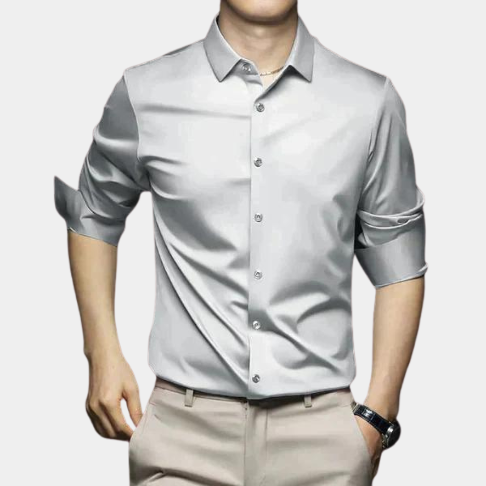 Stylish men's Norbert shirt - always plain, perfect for any occasion!