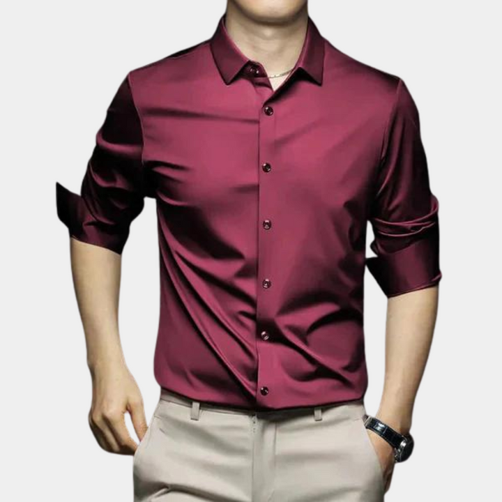 Stylish men's Norbert shirt - always plain, perfect for any occasion!