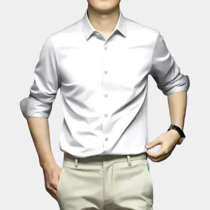 Stylish men's Norbert shirt - always plain, perfect for any occasion!