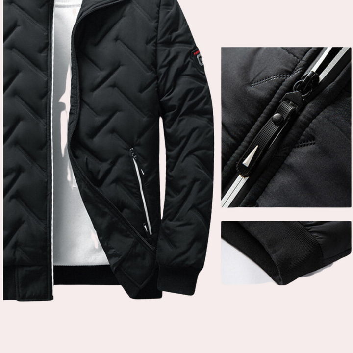 Frederik - a smart men's sports windbreaker that combines style and comfort