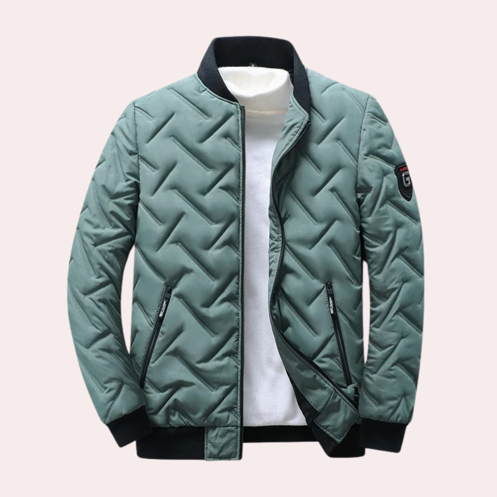 Frederik - a smart men's sports windbreaker that combines style and comfort