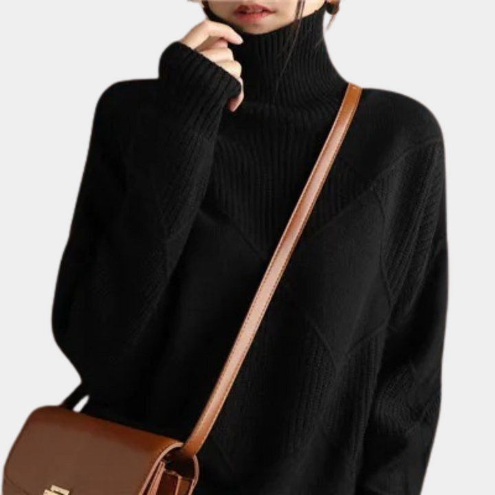 Stylish Ellie women's turtleneck - a pinch of luxury for your collection!