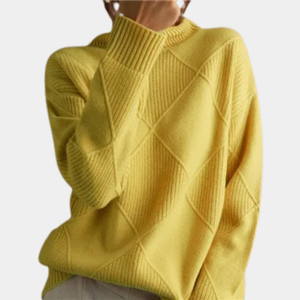 Stylish Ellie women's turtleneck - a pinch of luxury for your collection!
