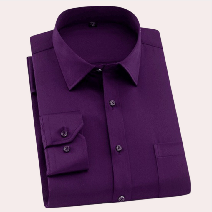 Alphonse Classic: Elegant and Uncluttered Shirt for the Modern Man