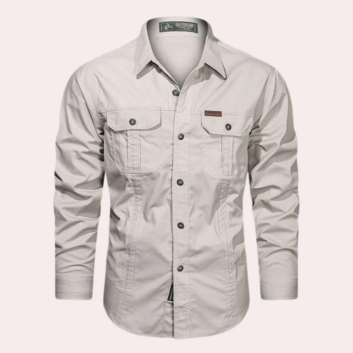 Men's Barbeau shirt - style and comfort ideal for outdoor adventures
