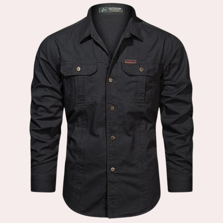 Men's Barbeau shirt - style and comfort ideal for outdoor adventures