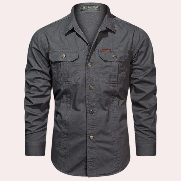 Men's Barbeau shirt - style and comfort ideal for outdoor adventures