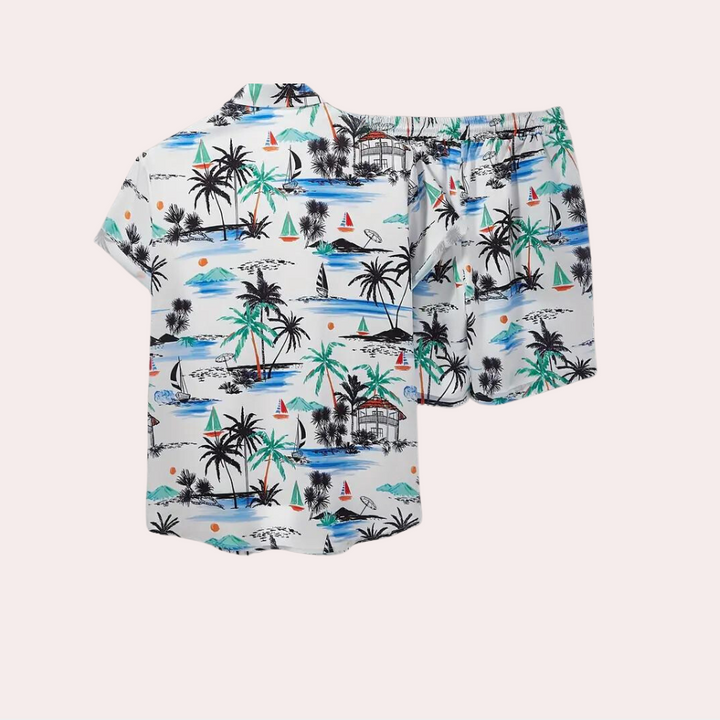 Men's casual elegant summer set - two-piece Daumier