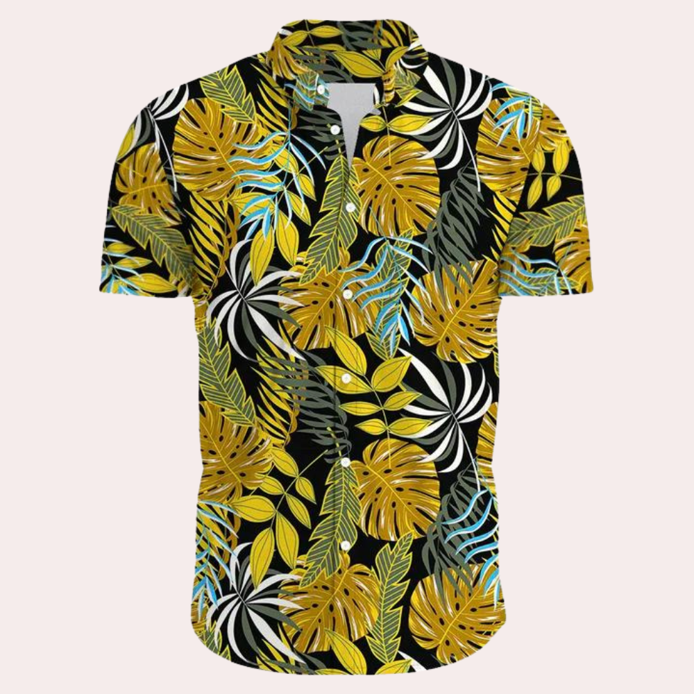 Elegant and colourful Hawaiian shirt for men - Andre Collection