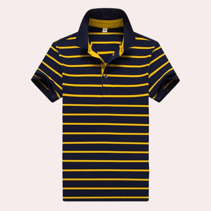 Men's stylish Smart Stripe polo shirt - Jett for a smart look