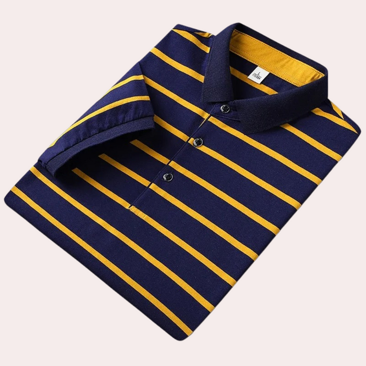 Men's stylish Smart Stripe polo shirt - Jett for a smart look
