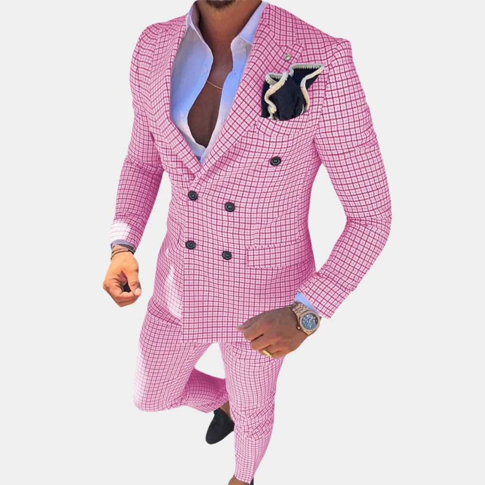 Luxury two-piece men's suit by Quennel - elegance and sophistication guaranteed!