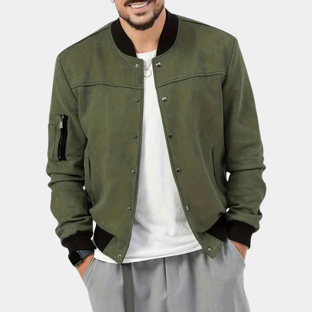 Elegant bomber jacket for men from Amacker - Express your unique style with class!