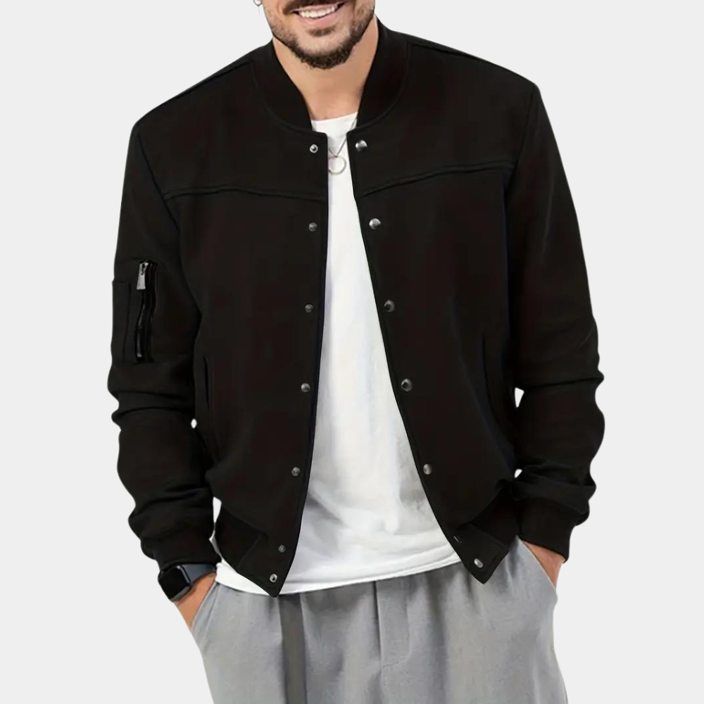 Elegant bomber jacket for men from Amacker - Express your unique style with class!