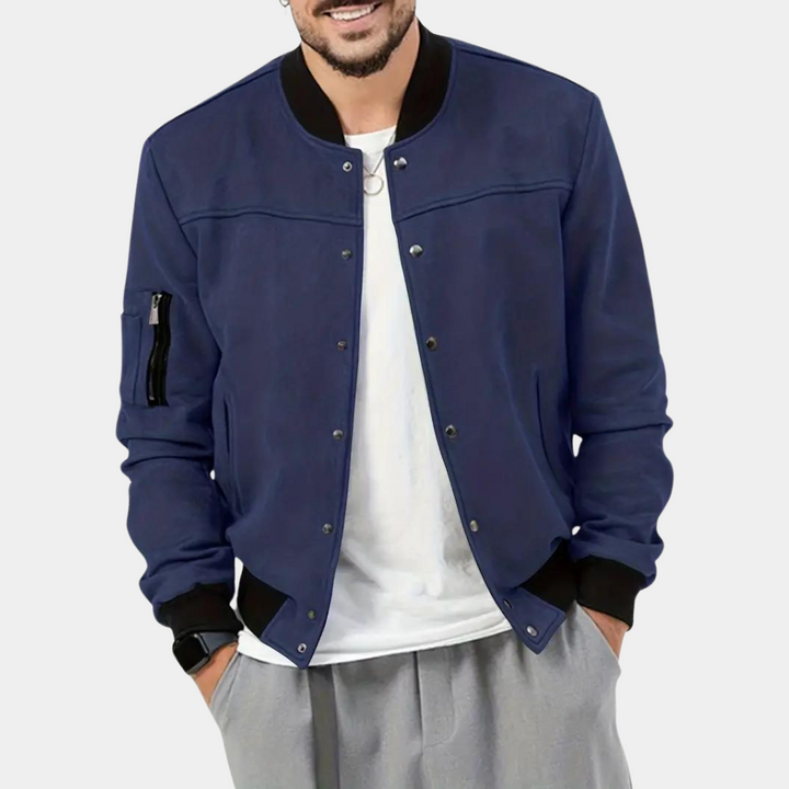 Elegant bomber jacket for men from Amacker - Express your unique style with class!