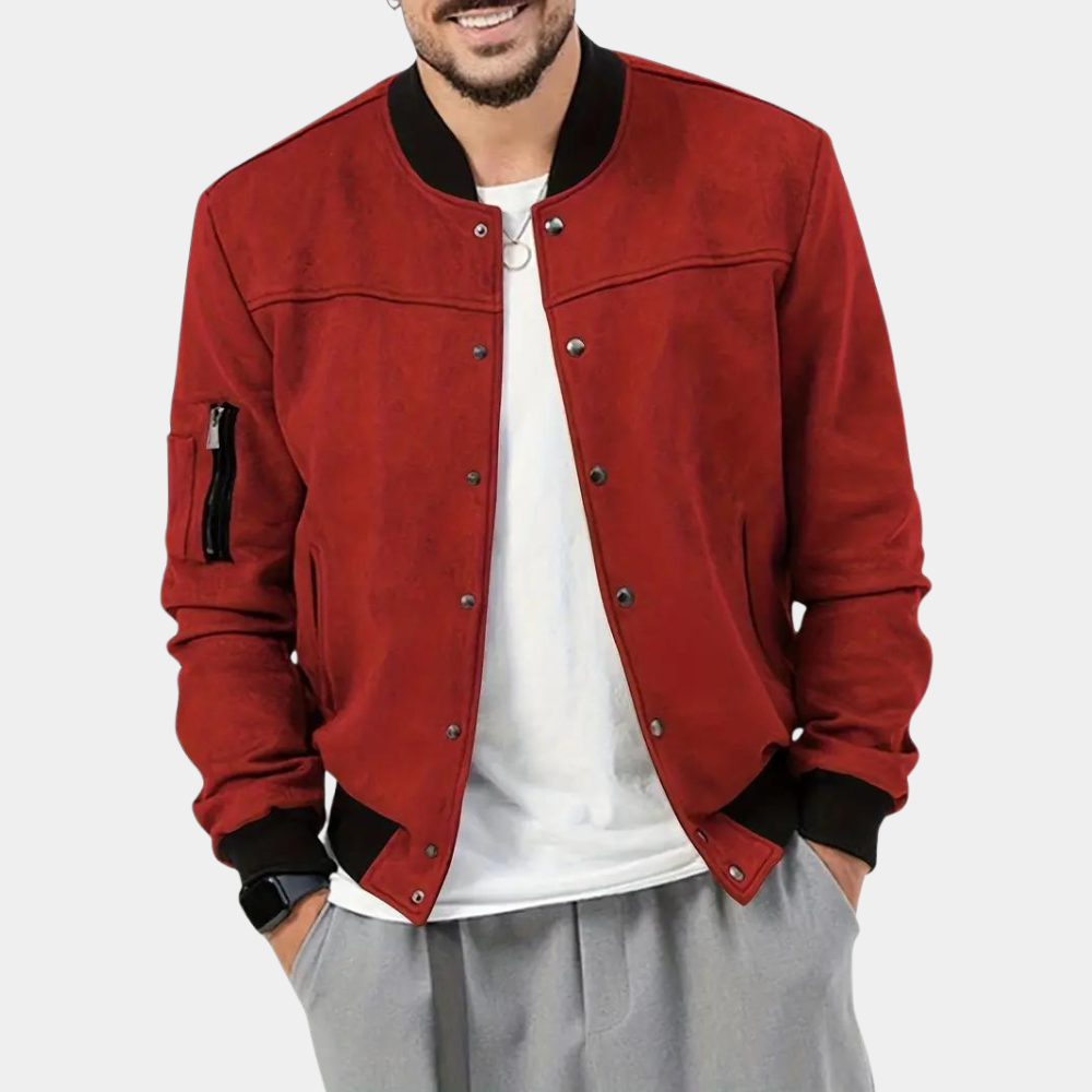 Elegant bomber jacket for men from Amacker - Express your unique style with class!