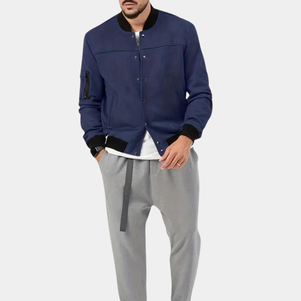 Elegant bomber jacket for men from Amacker - Express your unique style with class!