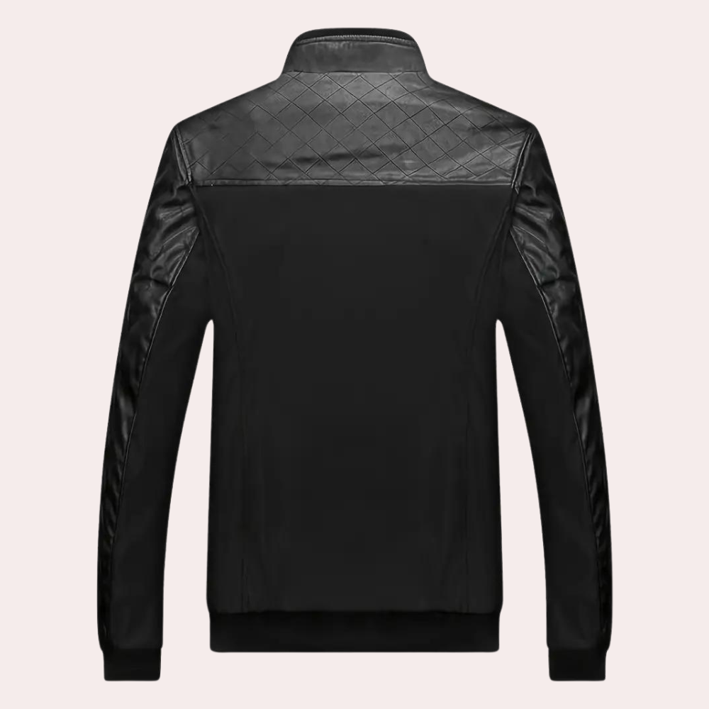 A stylish and comfortable bomber jacket for the fashionable man who knows his way around trends.