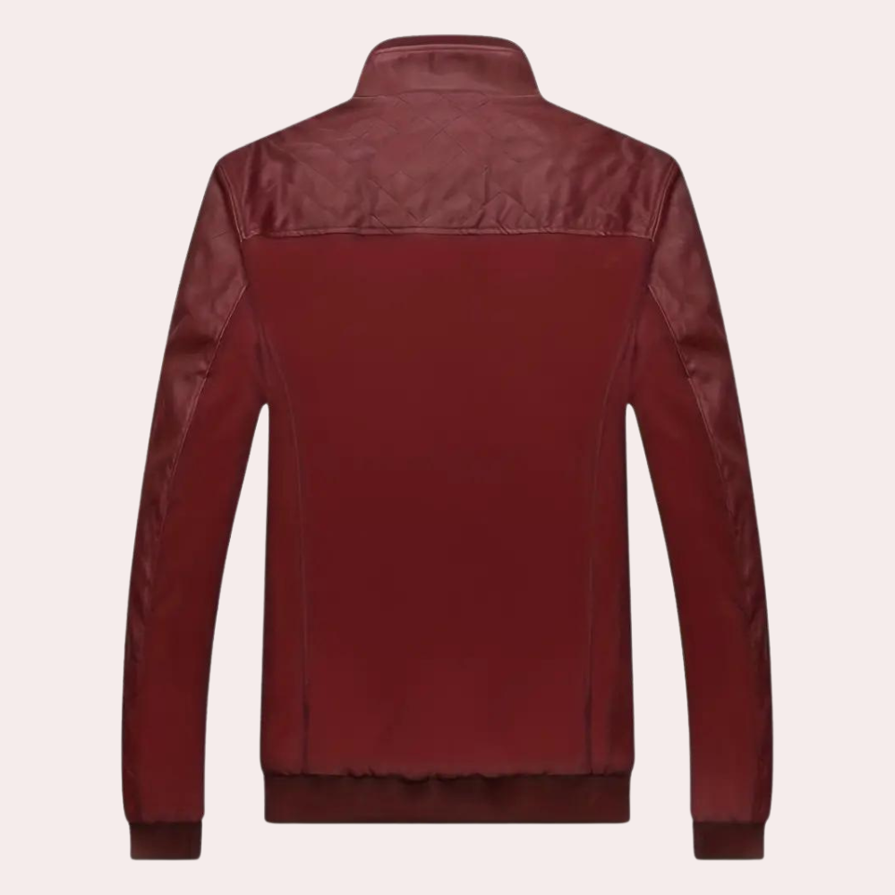 A stylish and comfortable bomber jacket for the fashionable man who knows his way around trends.