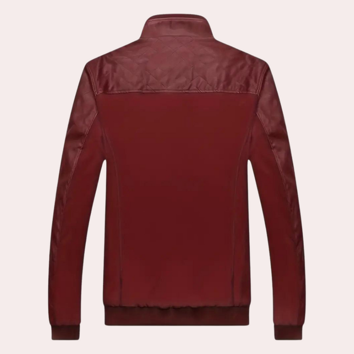 A stylish and comfortable bomber jacket for the fashionable man who knows his way around trends.