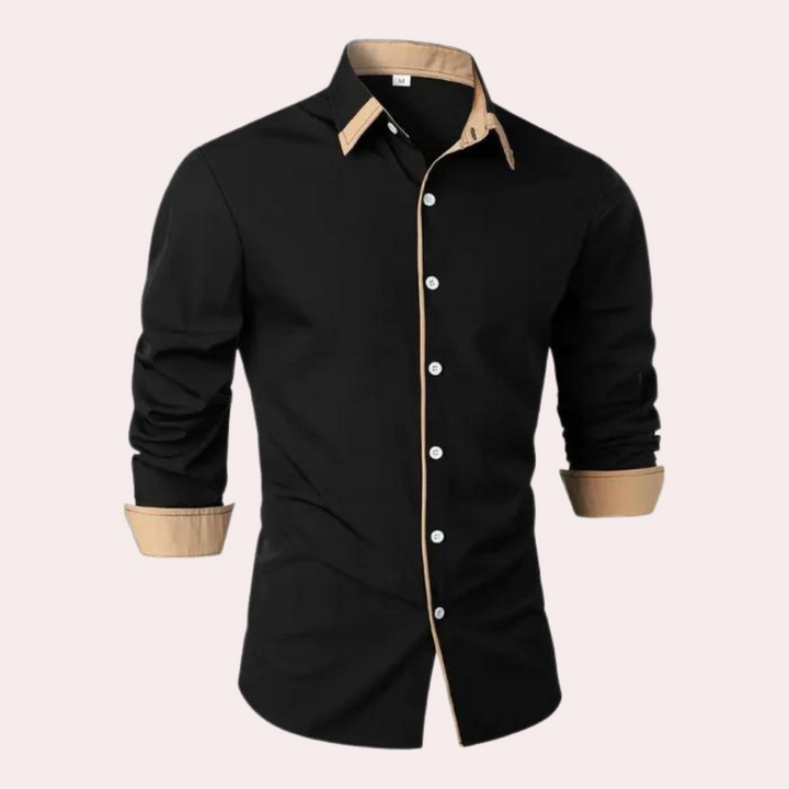 Stylish men's casual shirt from the Fessler brand