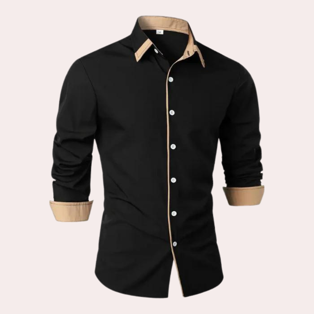 Stylish men's casual shirt from the Fessler brand