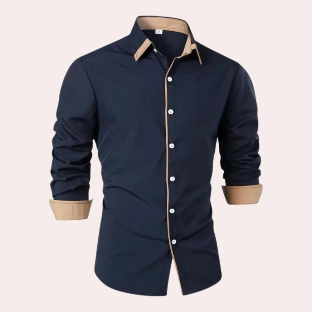 Stylish men's casual shirt from the Fessler brand