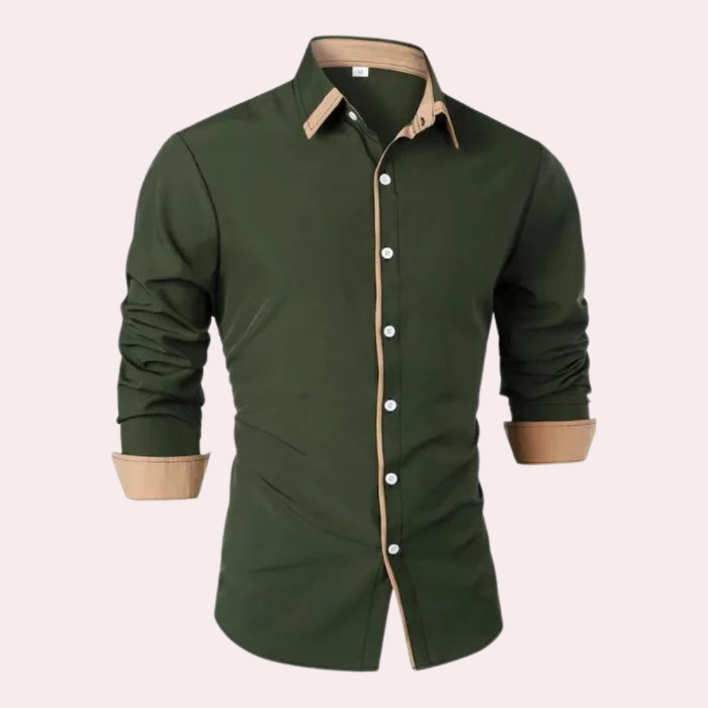 Stylish men's casual shirt from the Fessler brand