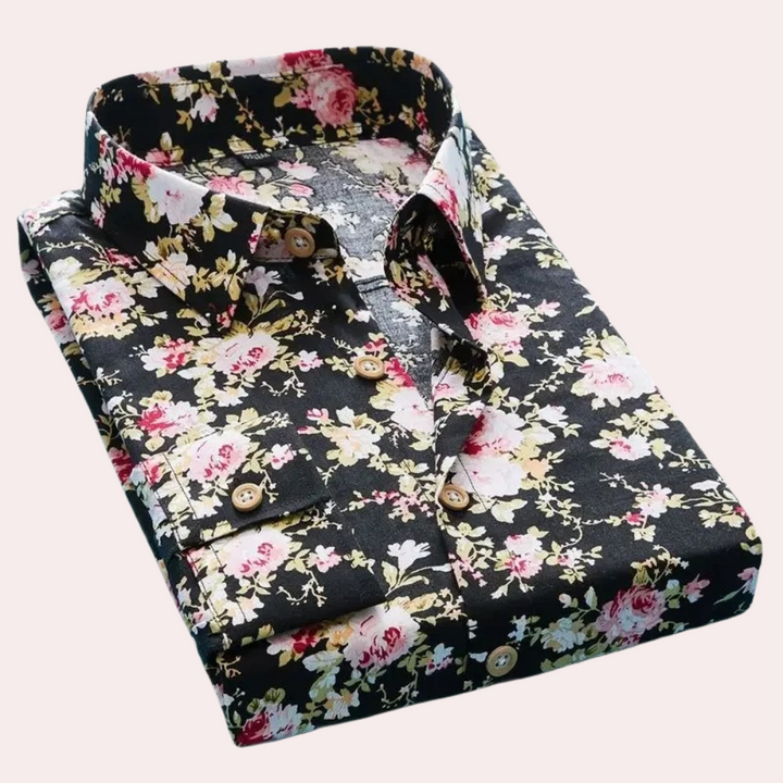 Elegant men's Marti floral shirt - the perfect choice for any occasion!