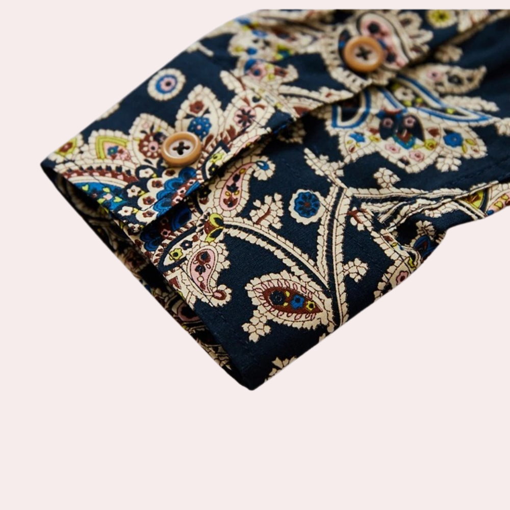 Elegant men's Marti floral shirt - the perfect choice for any occasion!