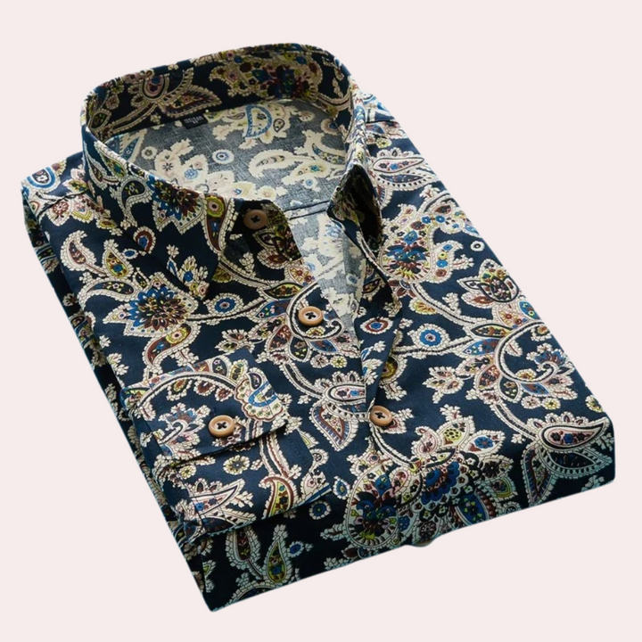 Elegant men's Marti floral shirt - the perfect choice for any occasion!