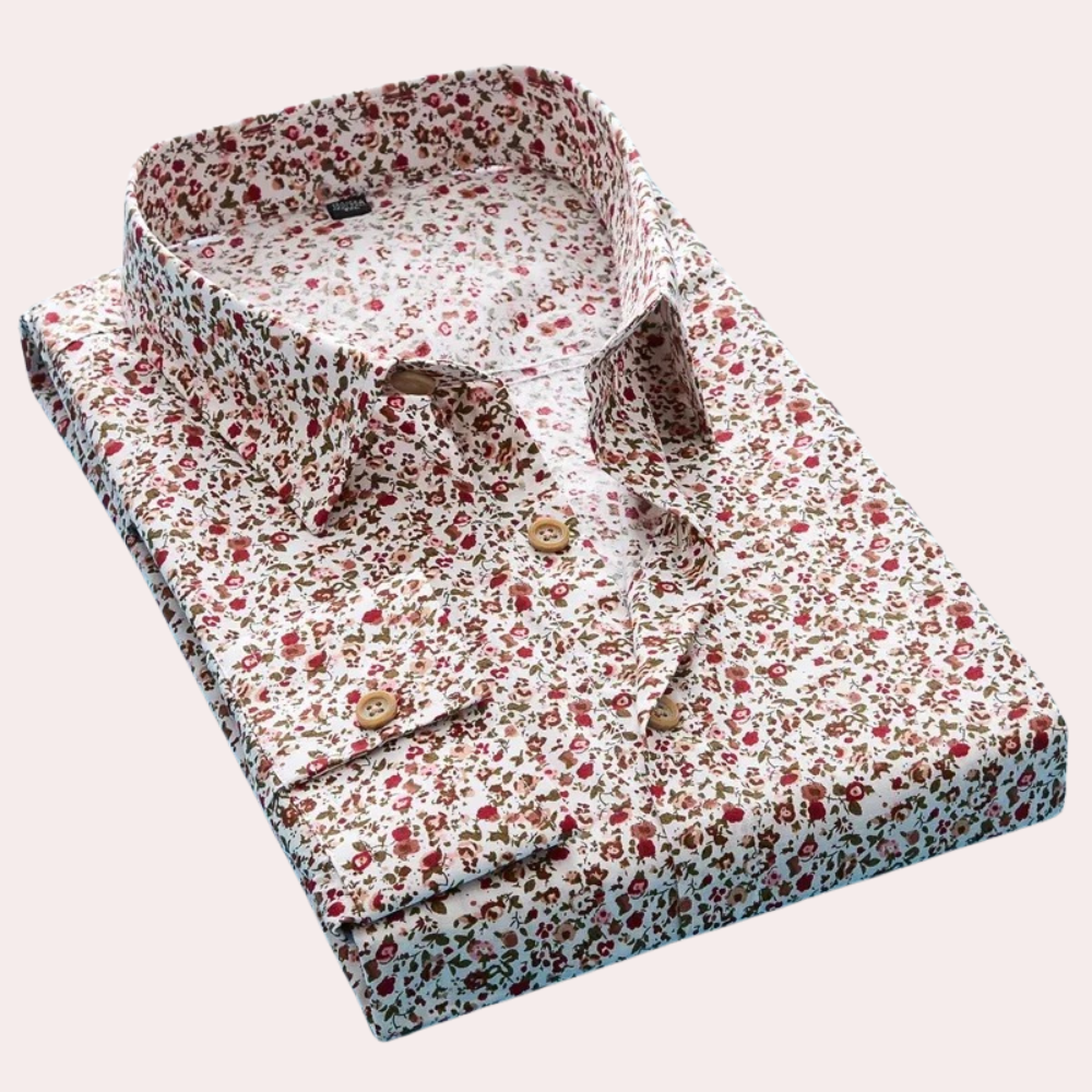 Elegant men's Marti floral shirt - the perfect choice for any occasion!
